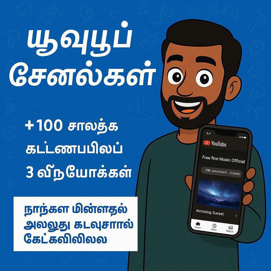 YouTube चैनल सेवाएं